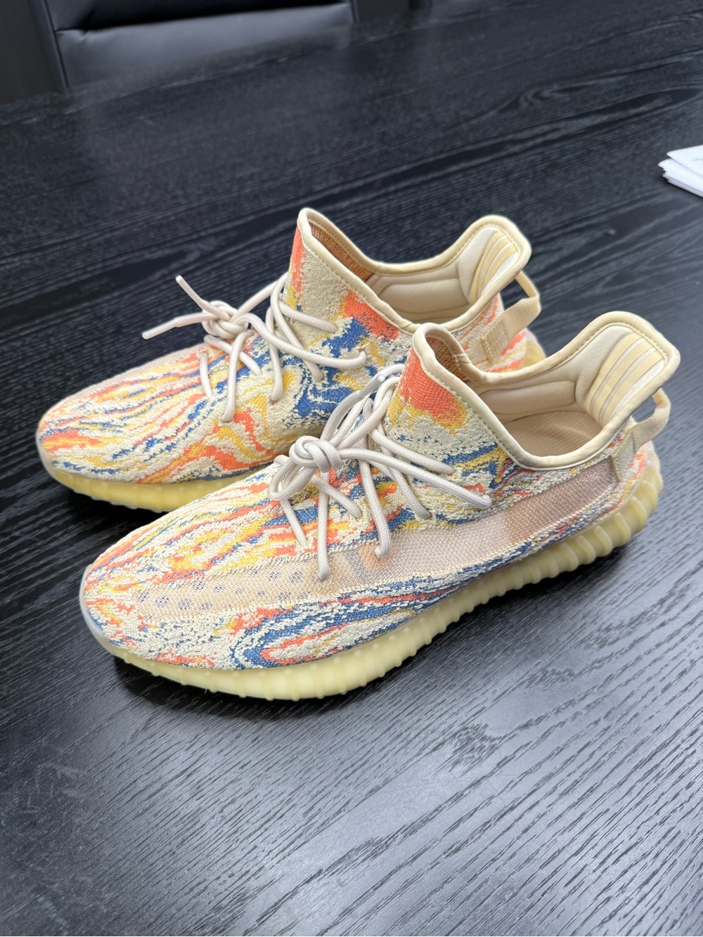 Yeezy Boost 350 V2 Multi-Color Swirl Sneakers